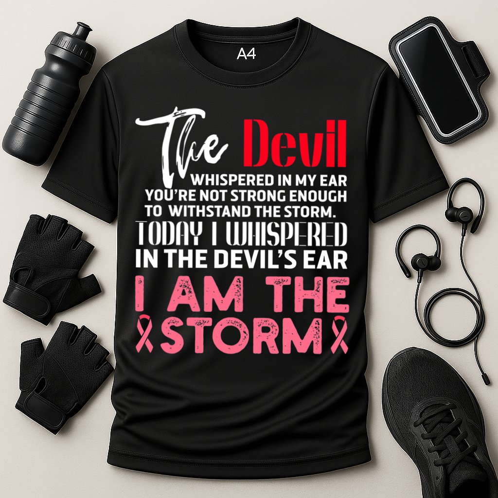 I'm The Storm Breast Cancer Cooling Performance Crew T-Shirt