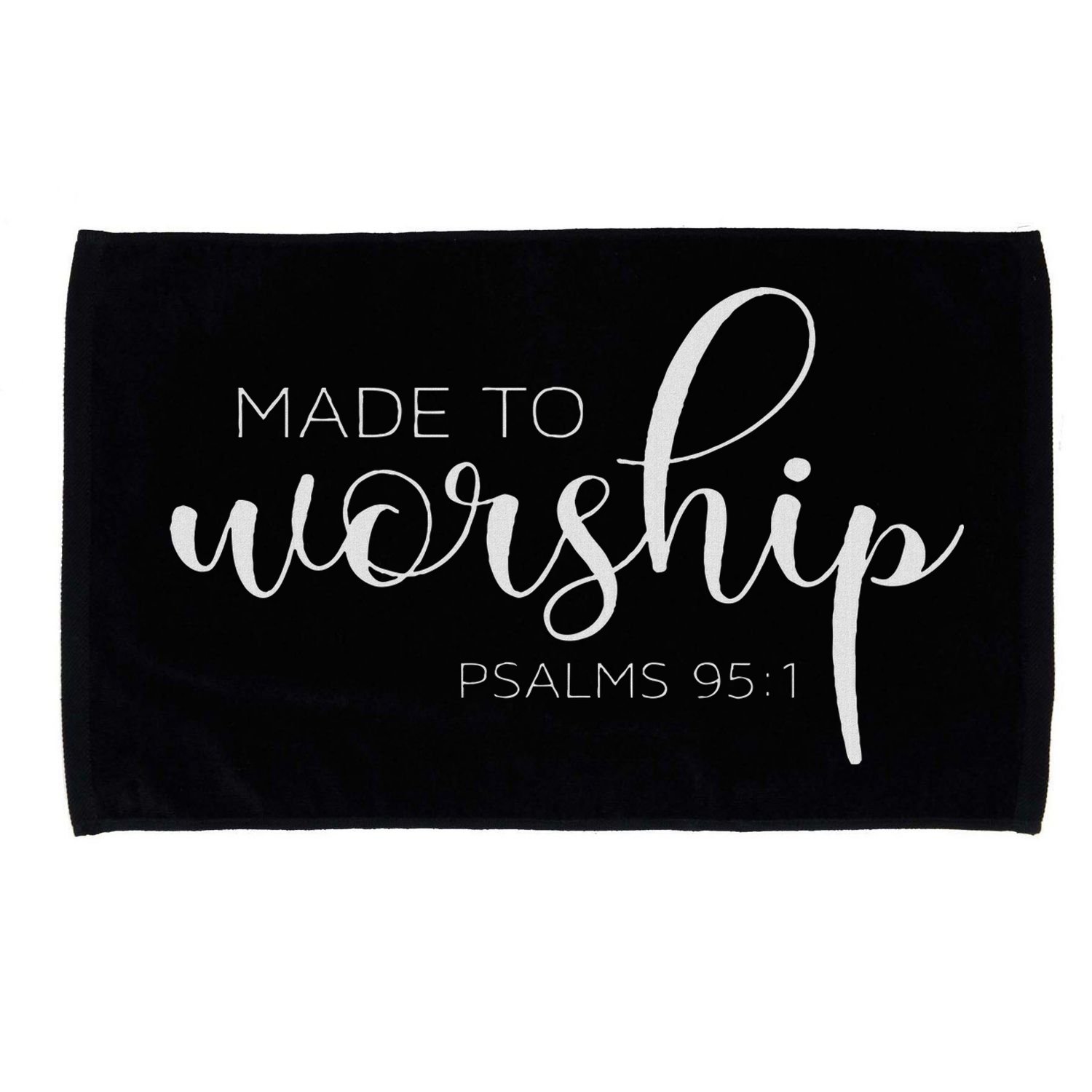 If The Stars Were Made To Worship So Will I Praise Microfiber Hand Towel