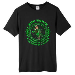 Irish The Soul Of A Witch St Patricks Day Lover Gift Tall Fusion ChromaSoft Performance T-Shirt