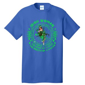 Irish The Soul Of A Witch St Patricks Day Lover Gift Tall T-Shirt