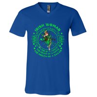 Irish The Soul Of A Witch St Patricks Day Lover Gift V-Neck T-Shirt