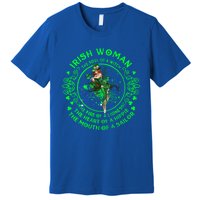 Irish The Soul Of A Witch St Patricks Day Lover Gift Premium T-Shirt