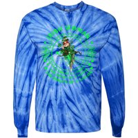 Irish The Soul Of A Witch St Patricks Day Lover Gift Tie-Dye Long Sleeve Shirt