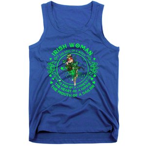 Irish The Soul Of A Witch St Patricks Day Lover Gift Tank Top