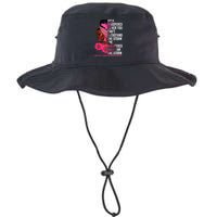 I'm The Storm Black Breast Cancer Survivor Pink Ribbon Legacy Cool Fit Booney Bucket Hat