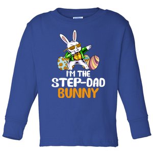 I'm The Stepgiftdad Bunny Matching Family Easter Funny Gift Lover Great Gift Toddler Long Sleeve Shirt