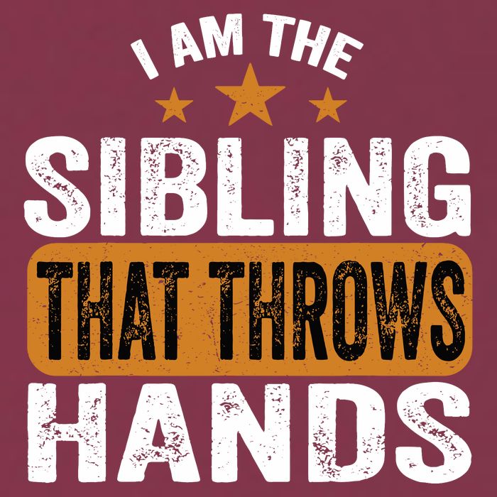 IM The Sibling That Throws Hands 16oz Travel Tumbler