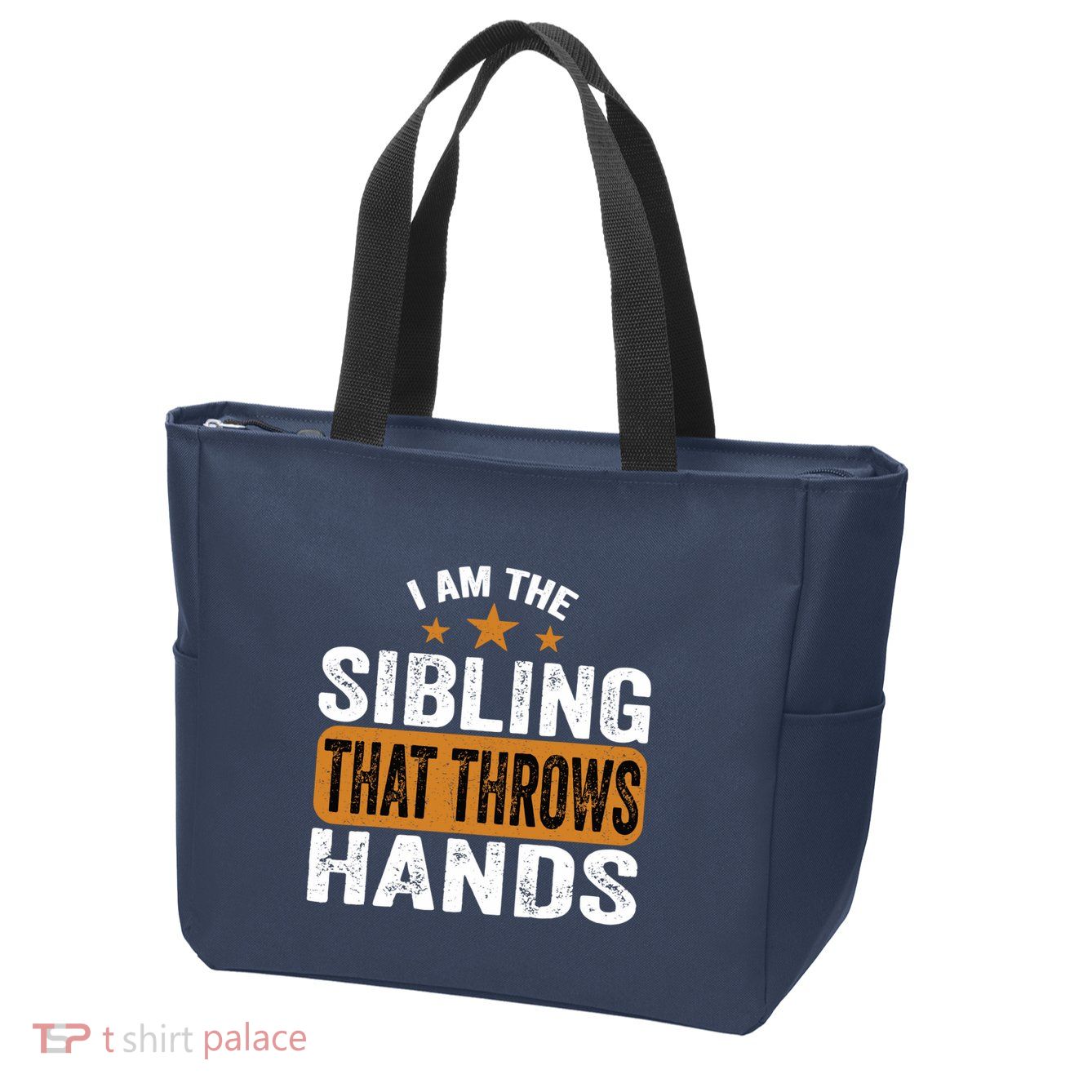IM The Sibling That Throws Hands Zip Tote Bag