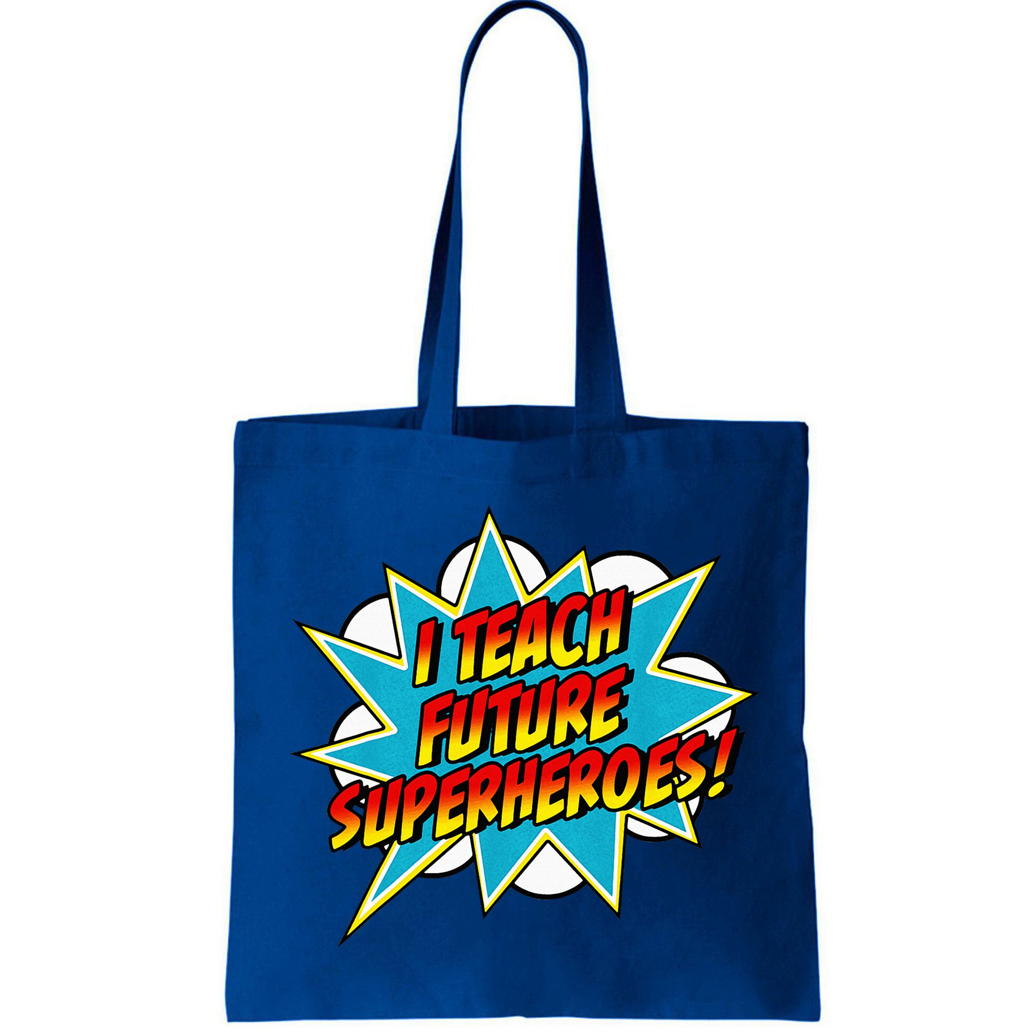 I Teach Superheroes Retro Comic Super Teacher Graphic Bag