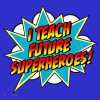 I Teach Superheroes Retro Comic Super Teacher Graphic Baby Bodysuit