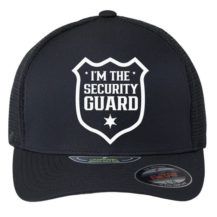 IM The Security Guard Doorman Bouncer Job Flexfit Unipanel Trucker Cap