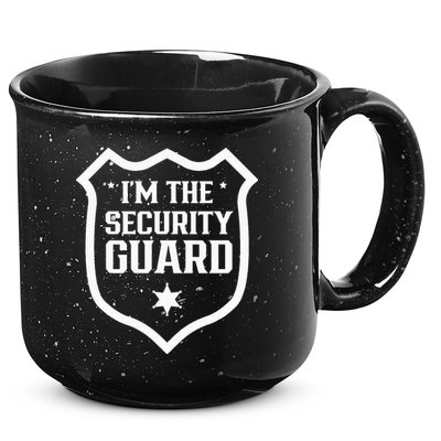IM The Security Guard Doorman Bouncer Job 15oz Campfire Ceramic Mug