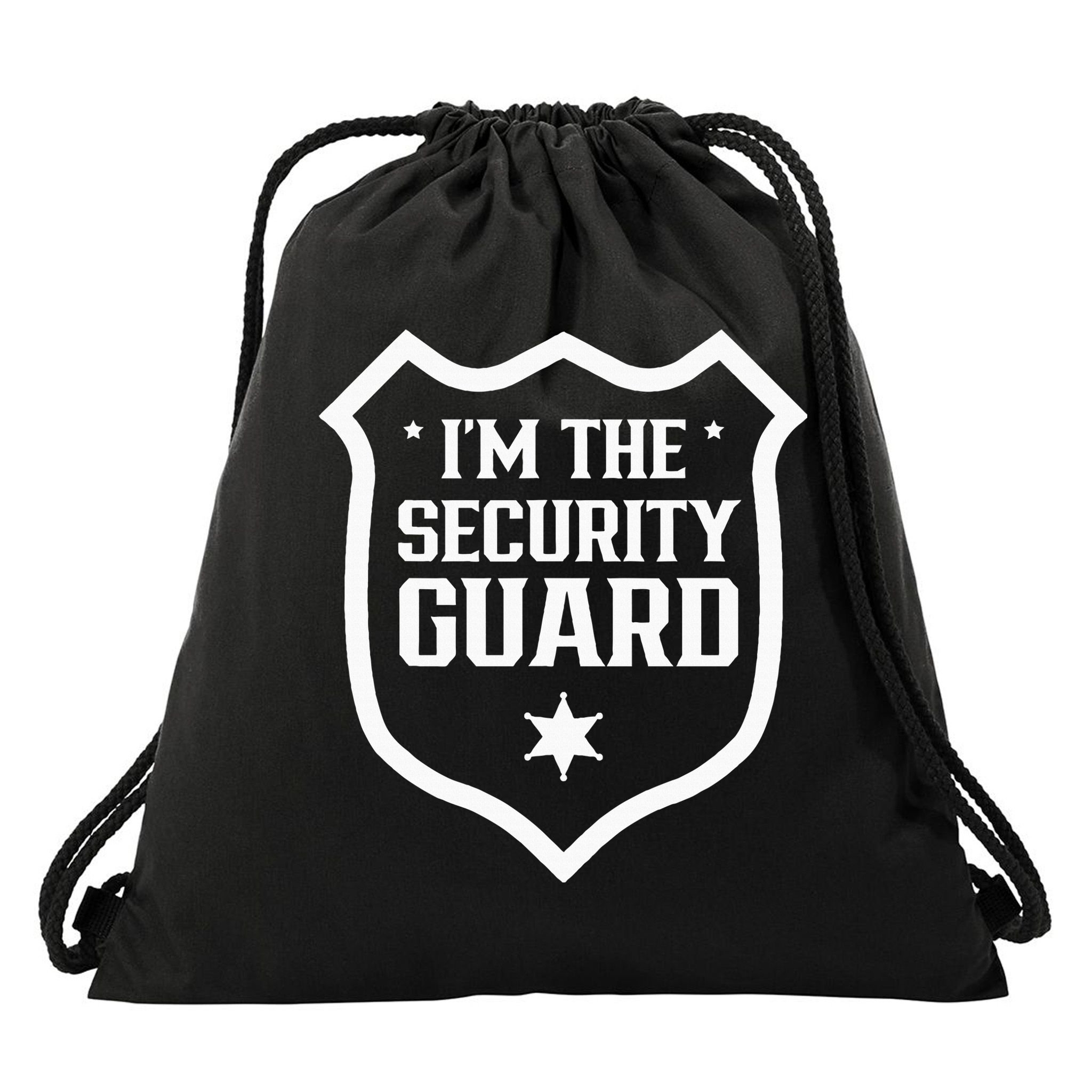IM The Security Guard Doorman Bouncer Job Drawstring Bag