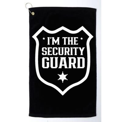 IM The Security Guard Doorman Bouncer Job Golf Towel