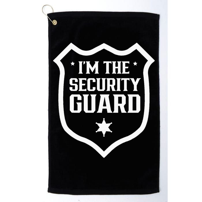 IM The Security Guard Doorman Bouncer Job Golf Towel