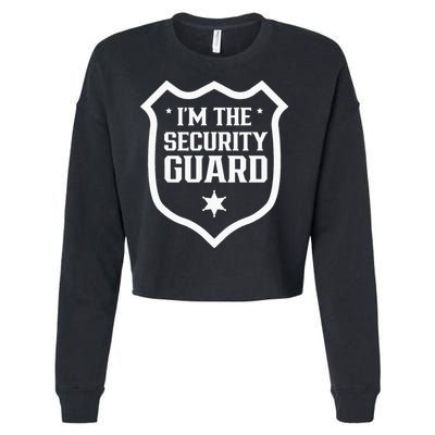 IM The Security Guard Doorman Bouncer Job Cropped Pullover Crew