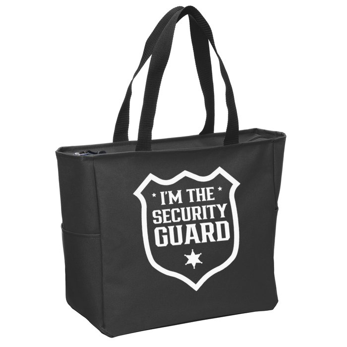 IM The Security Guard Doorman Bouncer Job Zip Tote Bag