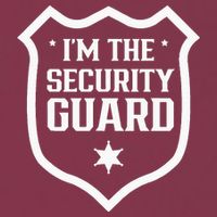 IM The Security Guard Doorman Bouncer Job 16oz Travel Tumbler
