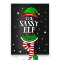 Im The Sassy Elf Matching Christmas For N Women Poster