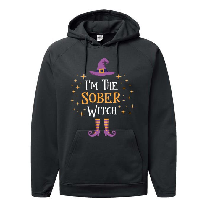 Im The Sober Witch T Matching Family Trick Treat Performance Fleece Hoodie