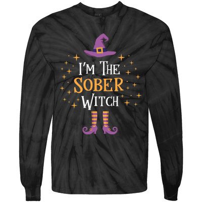 Im The Sober Witch T Matching Family Trick Treat Tie-Dye Long Sleeve Shirt