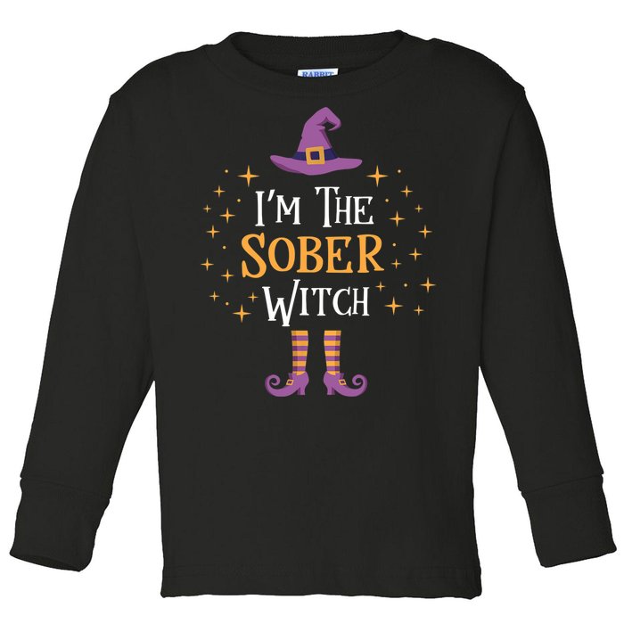 Im The Sober Witch T Matching Family Trick Treat Toddler Long Sleeve Shirt