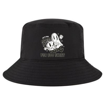Its The Season For Boo Sheet Funny Ghost Saying Halloween Cool Comfort Performance Bucket Hat