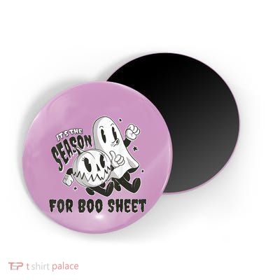 Its The Season For Boo Sheet Funny Ghost Saying Halloween Magnet