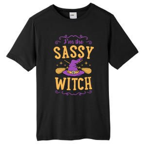 IM The Sassy Witch Funny Cute Matching Witchy Halloween Gift Tall Fusion ChromaSoft Performance T-Shirt