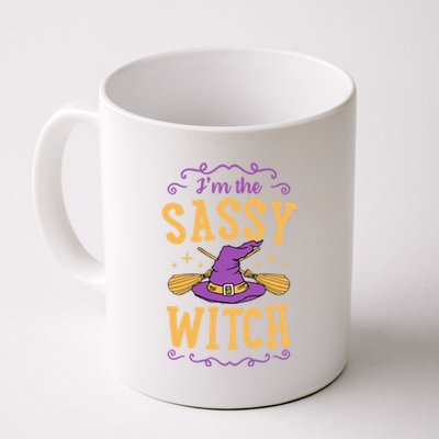 IM The Sassy Witch Funny Cute Matching Witchy Halloween Gift Coffee Mug