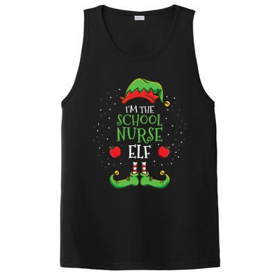 Im The School Nurse Elf Christmas Cute Gift PosiCharge Competitor Tank