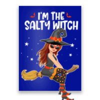 Im The Salty Witch Funny Halloween Matching Group Costume Gift Poster