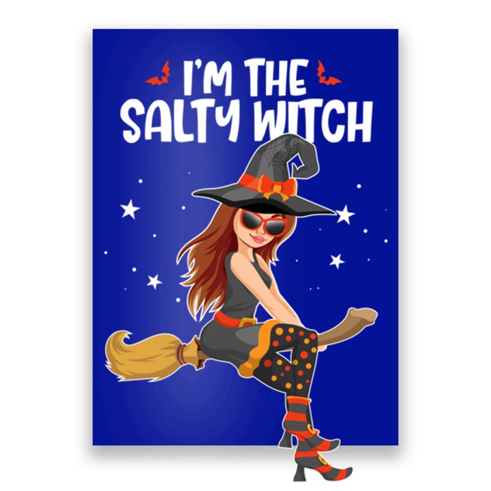 Im The Salty Witch Funny Halloween Matching Group Costume Gift Poster