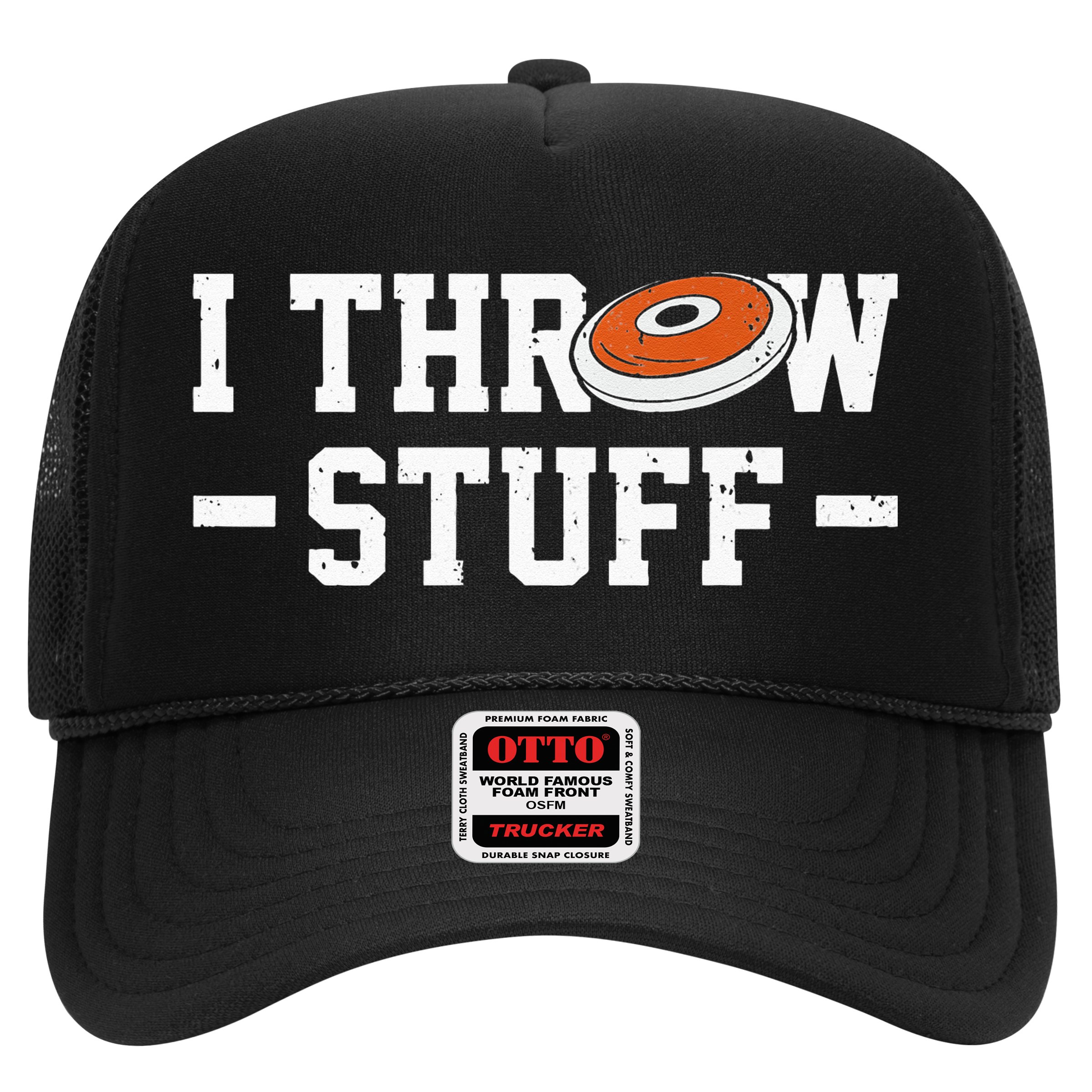 I Throw Stuff Discus Throwing Discus Thrower Throwing Sports Hat