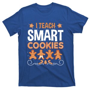 I Teach Smart Cookies Ginger Bread Christmas Teacher Xmas Great Gift T-Shirt