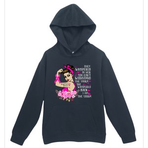 Im The Storm Strong Women Breast Cancer Warrior Pink Ribbon Urban Pullover Hoodie