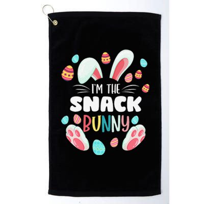 I'm The Snack Bunny Matching Family Easter Party Platinum Collection Golf Towel