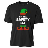 IM The Safety Elf Family Pajama Christmas Funny Cooling Performance Crew T-Shirt