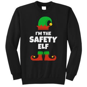 IM The Safety Elf Family Pajama Christmas Funny Sweatshirt