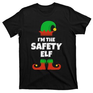 IM The Safety Elf Family Pajama Christmas Funny T-Shirt