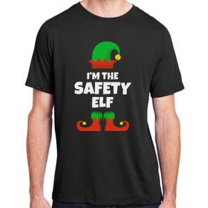 IM The Safety Elf Family Pajama Christmas Funny Adult ChromaSoft Performance T-Shirt