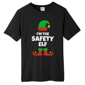 IM The Safety Elf Family Pajama Christmas Funny Tall Fusion ChromaSoft Performance T-Shirt