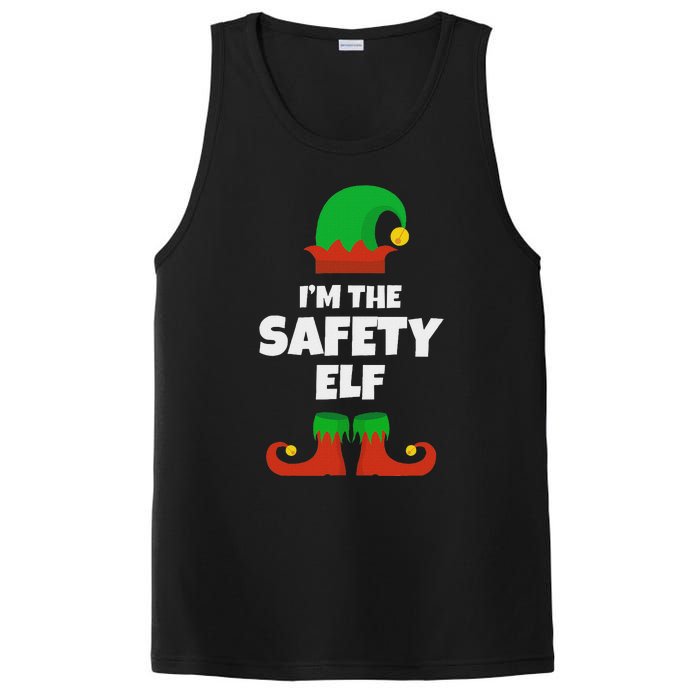 IM The Safety Elf Family Pajama Christmas Funny PosiCharge Competitor Tank