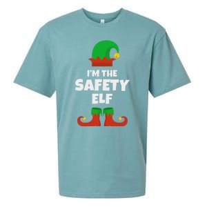 IM The Safety Elf Family Pajama Christmas Funny Sueded Cloud Jersey T-Shirt