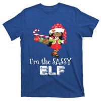 Im The Sassy Elf African American 5 Matching Christmas Gift T-Shirt