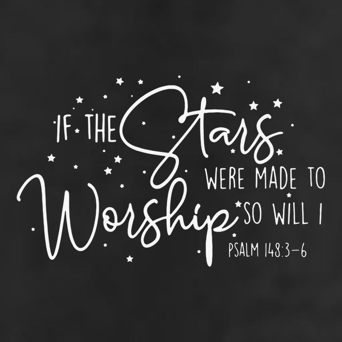 If The Stars Were Made To Worship So Will I Christian Quotes 11oz C Handle Ceramic Mug