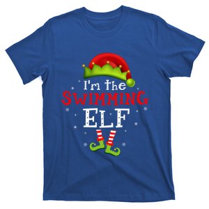 I'm The Swimming Funny Group Matching Christmas Pajamas Funny Gift T-Shirt