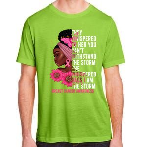 I'm The Storm Black Breast Cancer Survivor Pink Ribbon Gift Adult ChromaSoft Performance T-Shirt