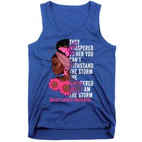 I'm The Storm Black Breast Cancer Survivor Pink Ribbon Gift Tank Top