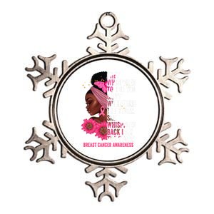 I'm The Storm Black Breast Cancer Survivor Pink Ribbon Gift Metallic Star Ornament